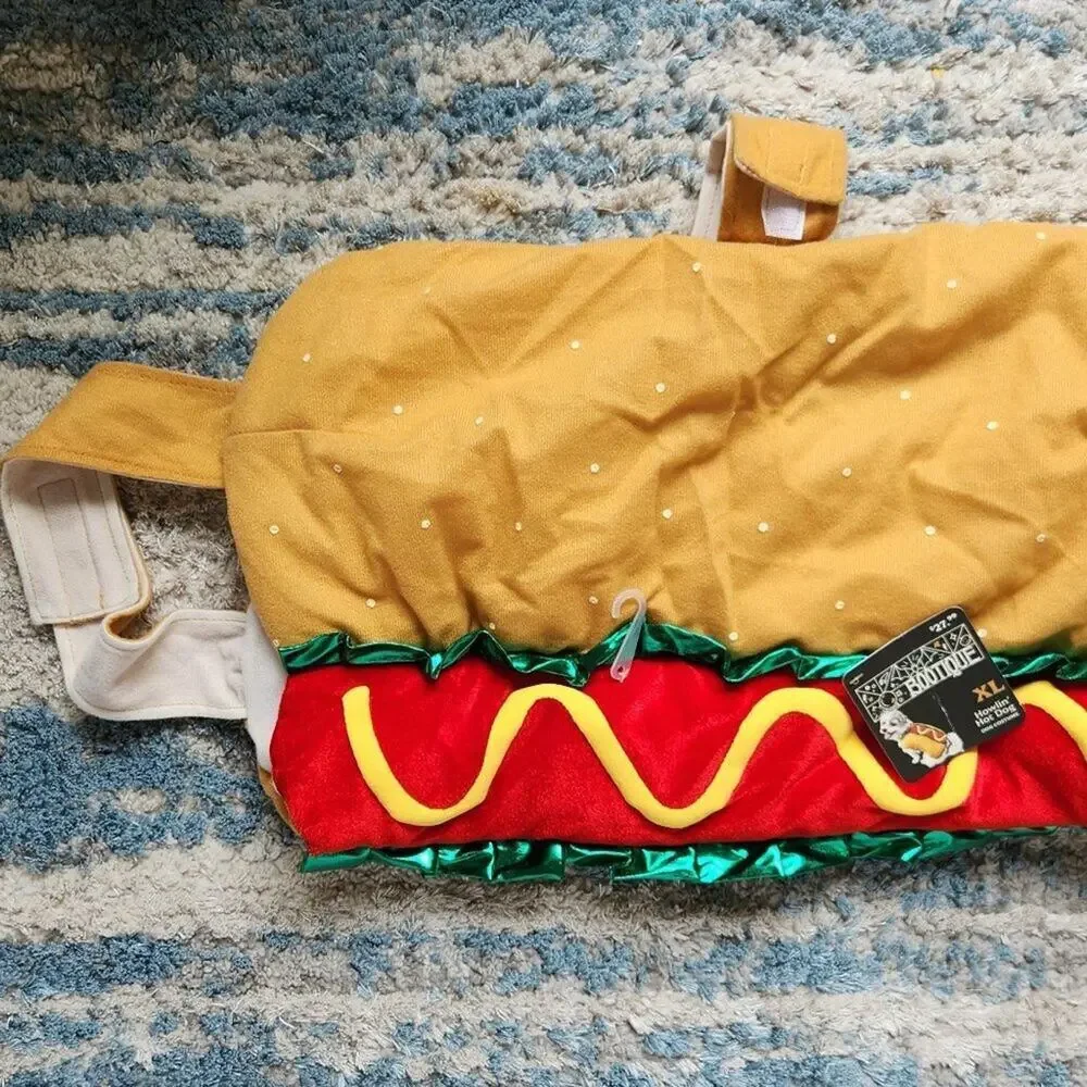 Hot Dog Design Pet Costumes - Halloween Pet
